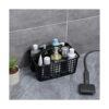 Cesta de ducha portátil con compartimentos organizador de_2
