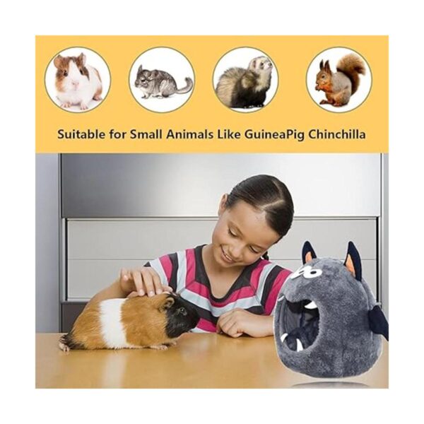 CooShou Cobayas Escondites para cama de animales pequeños_5