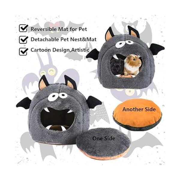 CooShou Cobayas Escondites para cama de animales pequeños_3
