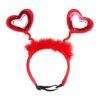 Diadema de corazón de San Valentín disfraz de perro para_5