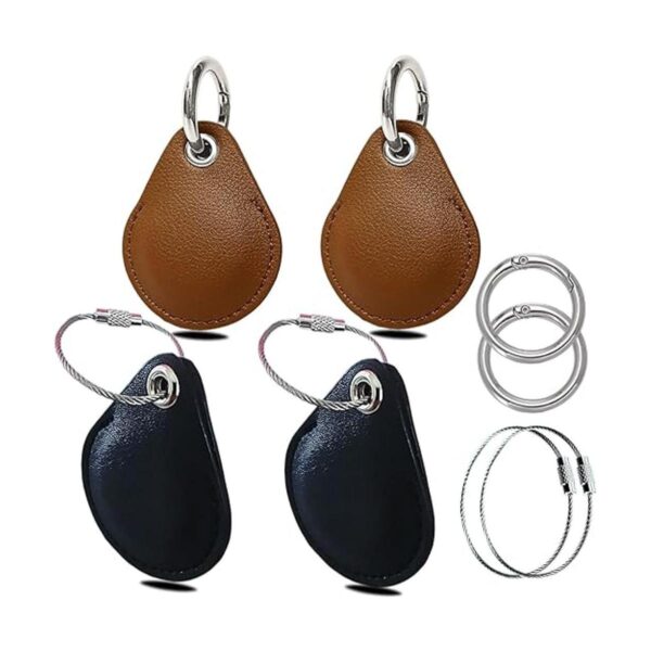 Funda de cuero para Airtags 2021 como accesorios de ajuste_1