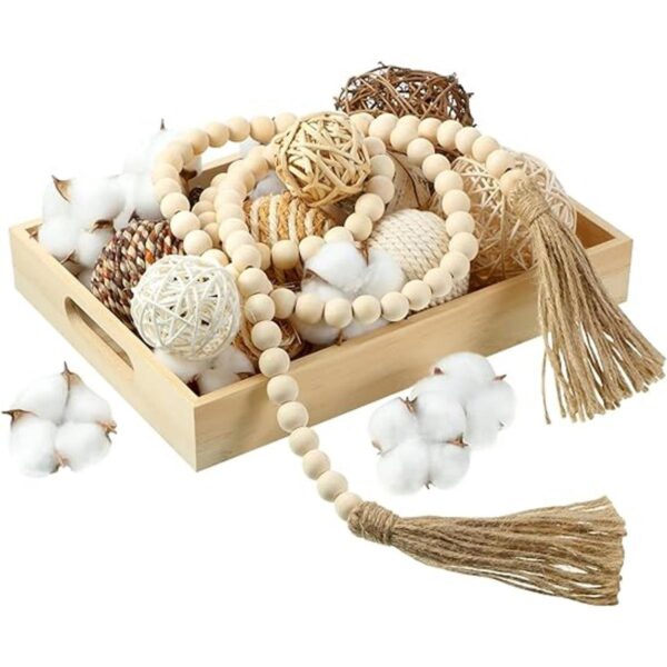 Juego de 20 bolas decorativas para cuencos juego de bolas