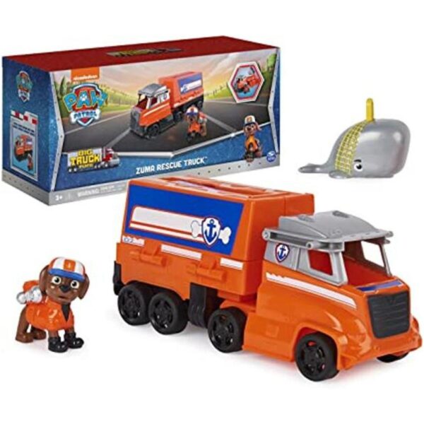 PAW Patrol Big Truck Pups Zuma Camiones de juguete_1