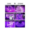 Luces LED negras UV que funcionan con pilas 16.4 pies 50_3