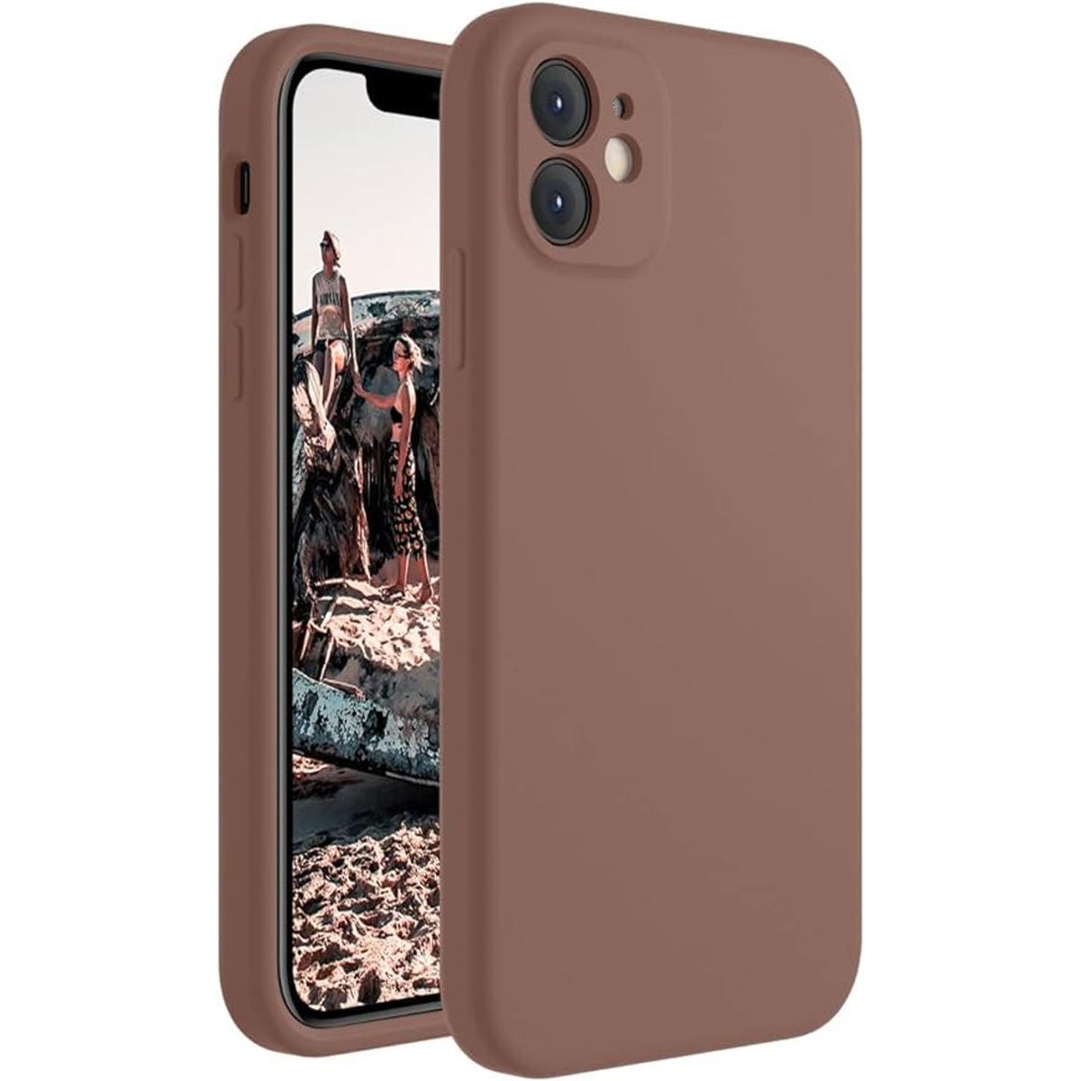 Cordking Funda para iPhone 11 silicona bordes cuadrados