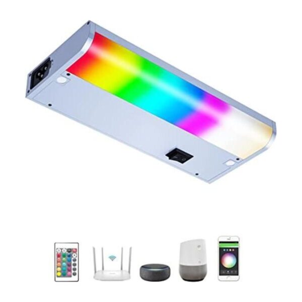Luces LED inteligentes para debajo del gabinete cableadas_1