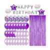 Juego de 49 piezas de decoraciones de cumpleaños de color_1