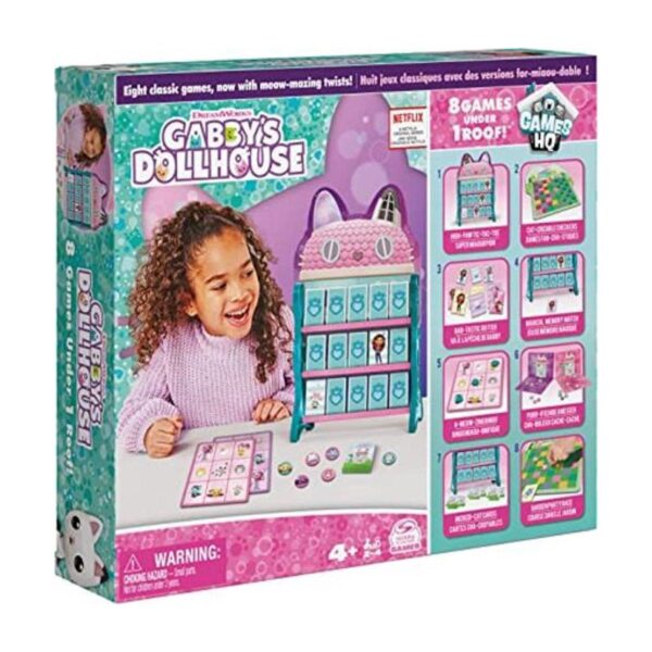 Gabbys Dollhouse Games HQ Checkers Tic Tac Toe Memory_1