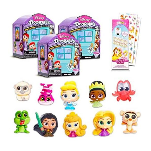 Disney Doorables Series 6 Mega Pack Paquete con 3 mini_1