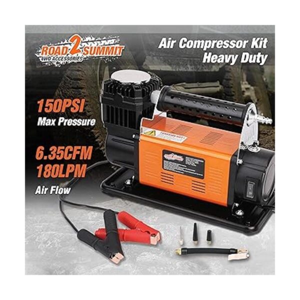 Kit de compresor de aire portátil de 12 V de alta