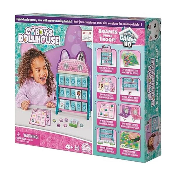 Gabbys Dollhouse Games HQ Checkers Tic Tac Toe Memory_4