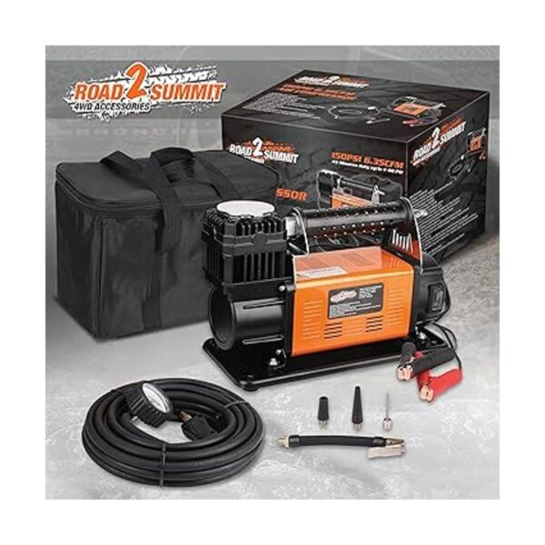 Kit de compresor de aire portátil de 12 V de alta