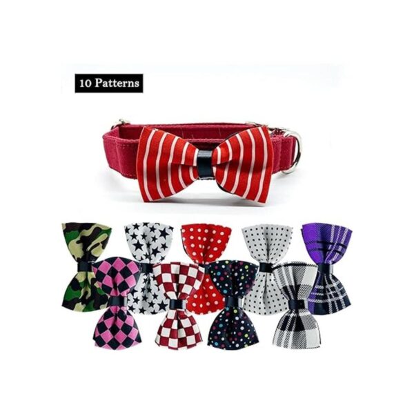 DORUI 10 corbatas elásticas para collar de perro para