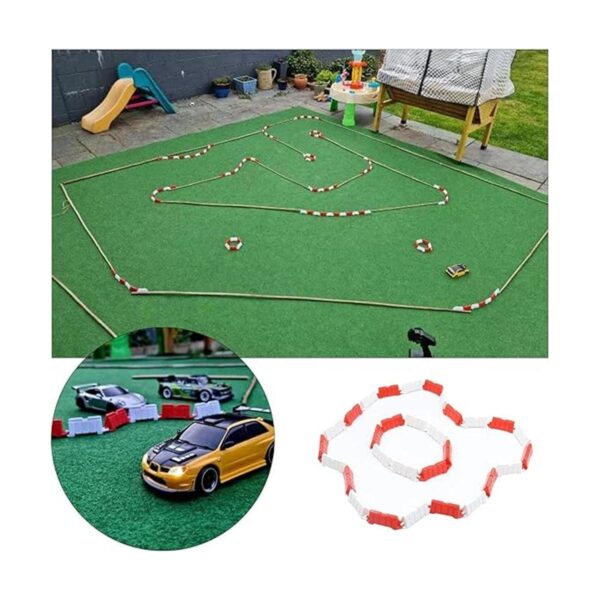 Hobby Fans 120 piezas RC Car Racing Track Drift Runway_4
