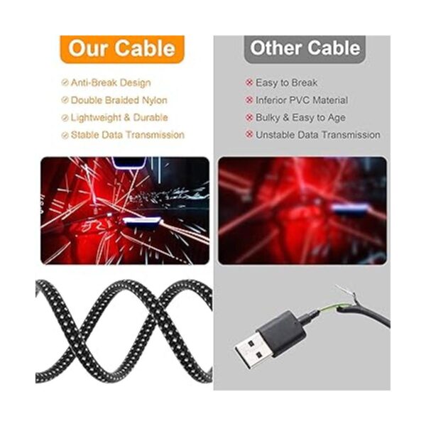 Coodov Compatible with Oculus Quest 2 Link Cable Fast_3