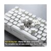 Gunmjo Teclas PBT de golf de doble calor para teclado de_2