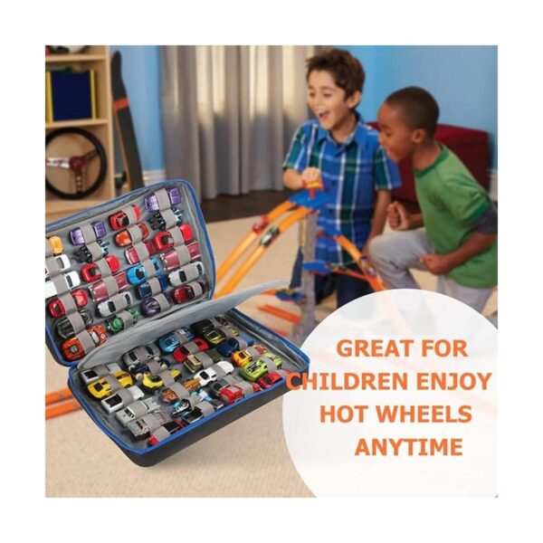 KISLANE Estuche de transporte para 48 autos Hot Wheels_5