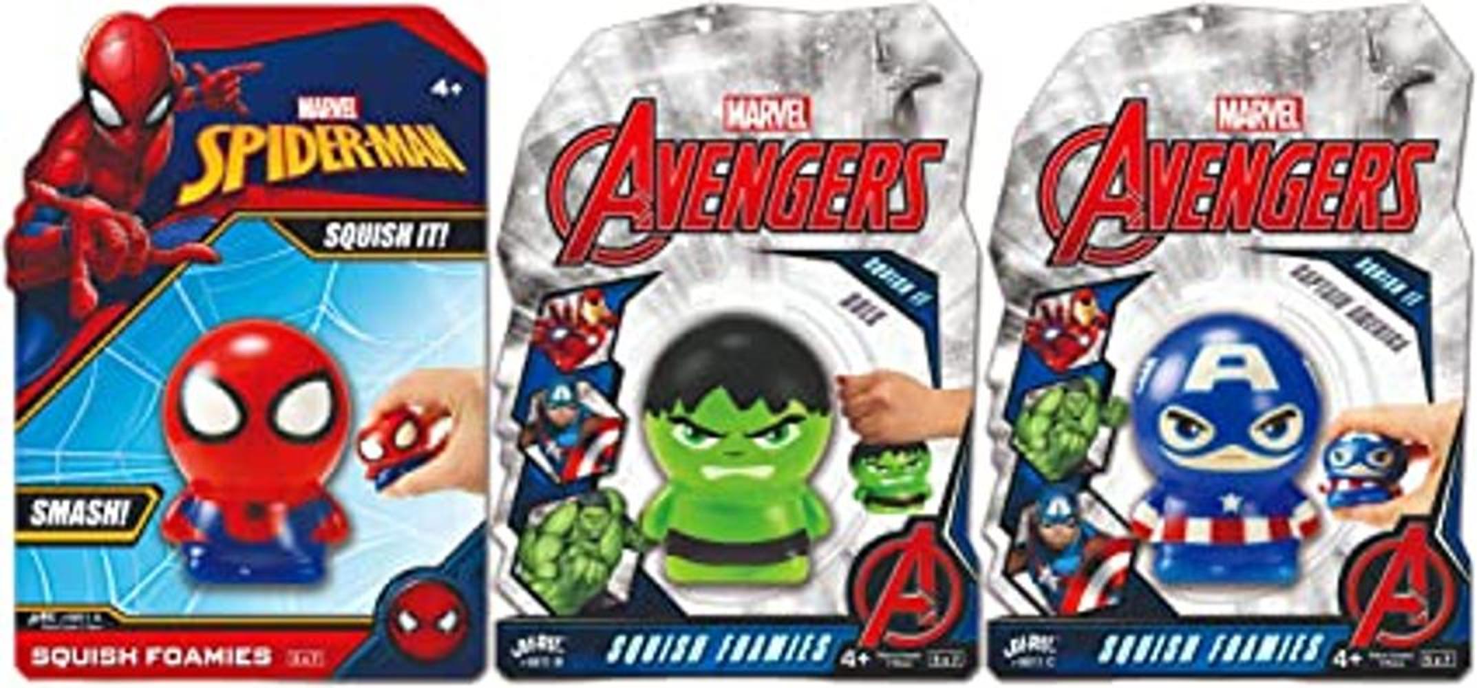 JARU Marvel Avengers Figuras de acción de espuma 3