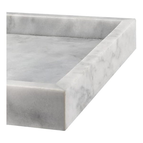 MUKCHAP Bandeja rectangular de mármol para tocador_3
