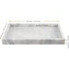 MUKCHAP Bandeja rectangular de mármol para tocador_2