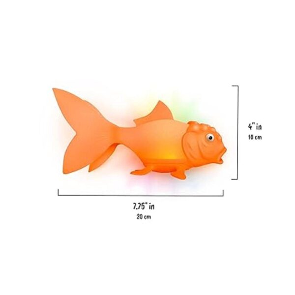 Genuine Fred Koi Toy LightUp Bath GoldfishNaranja_3