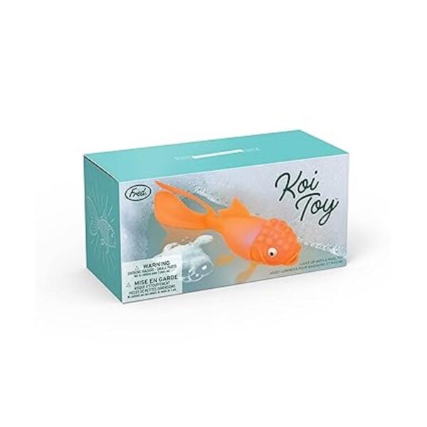 Genuine Fred Koi Toy LightUp Bath GoldfishNaranja_4