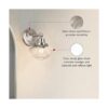Design House 589127SN Schoolhouse Soporte de pared