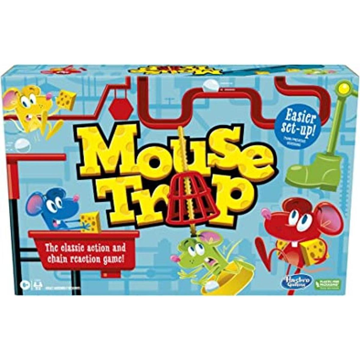 Hasbro Gaming Juego de mesa de trampa para ratones para