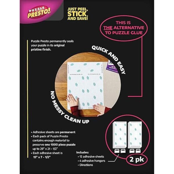 Juego de 2 rompecabezas el original y sigue siendo la
