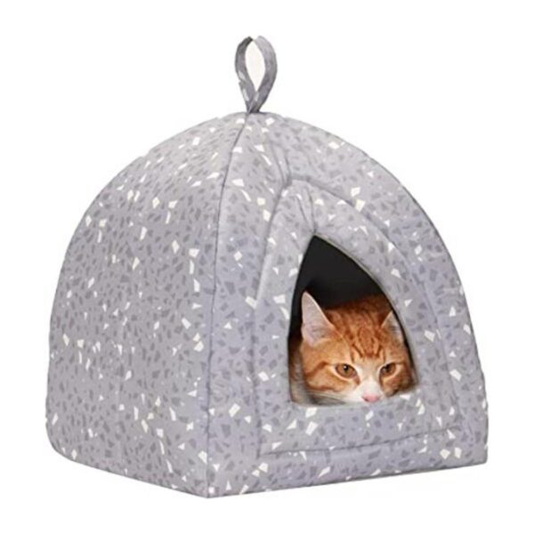Furhaven Cozy Hideouts Pet Beds for Cats Small Dogs_1