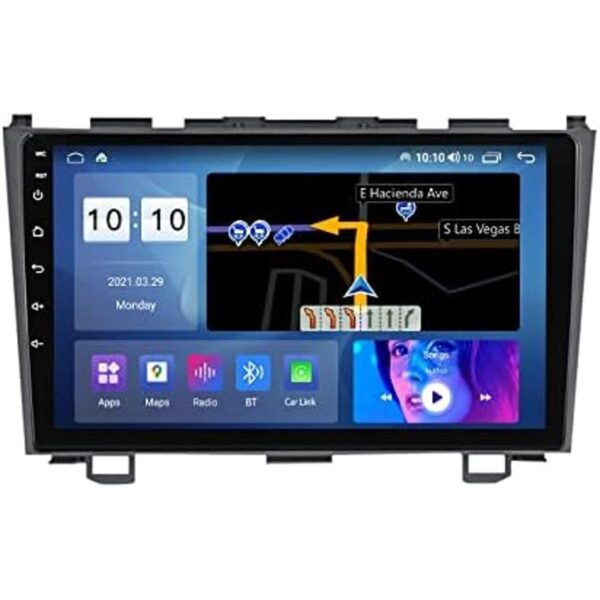 Android 11 Auto estéreo doble DIN para Honda CRV 2007 2008_2