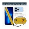 LAMEEKU Funda tipo cartera compatible con iPhone 13 Pro_2