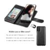 Njjex Funda tipo cartera para Samsung Galaxy A03S para_4