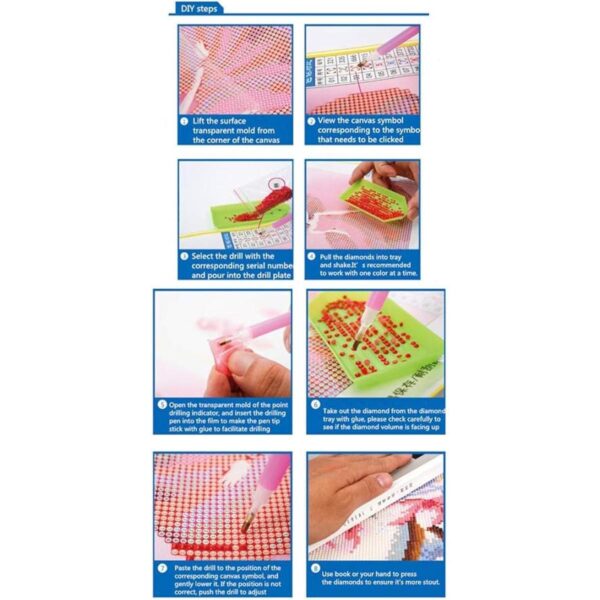 Kits de pintura de diamante 5D para adultos tamaño_6