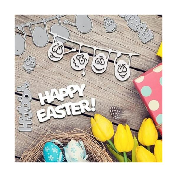 Huevos de Pascua de metal troquelados para hacer tarjetas_5