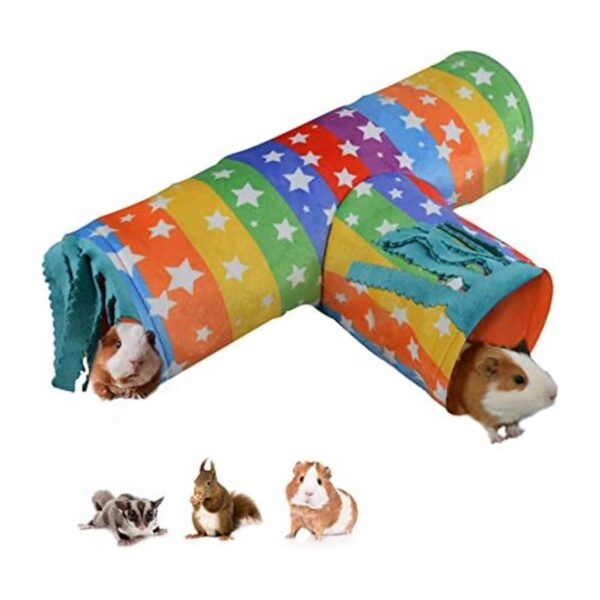 HOMEYA Túnel de animales pequeños para mascotas diseño_1