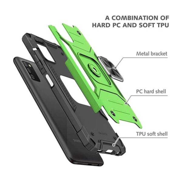 HNHYGETE Funda para Samsung Galaxy A03s con protector de_4