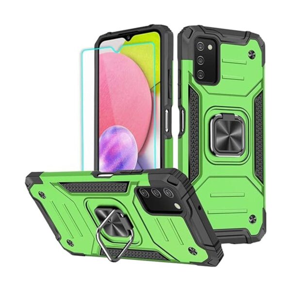 HNHYGETE Funda para Samsung Galaxy A03s con protector de_1