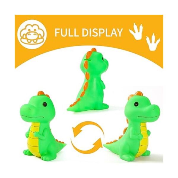 HW Caja de dinero de dinosaurio verde claro alcancía