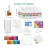 CraftBud Kit de teñido anudado para niños y adultos 197