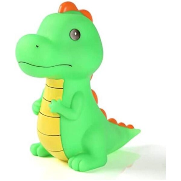 HW Caja de dinero de dinosaurio verde claro alcancía