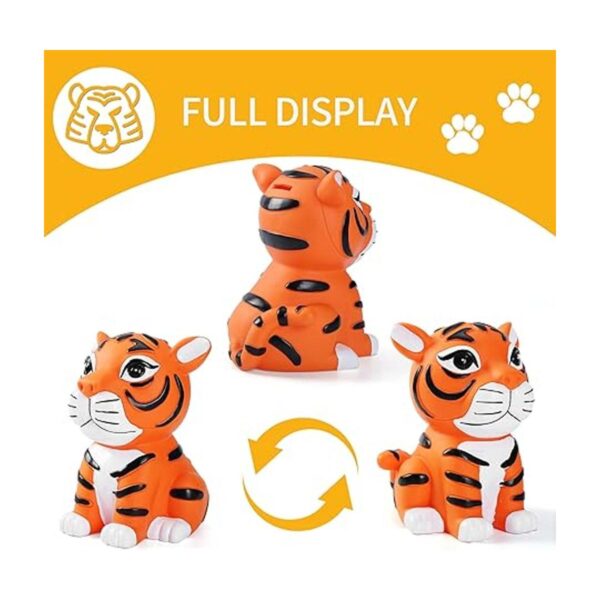 HW Tiger Banco de dinero irrompible para hucha de año