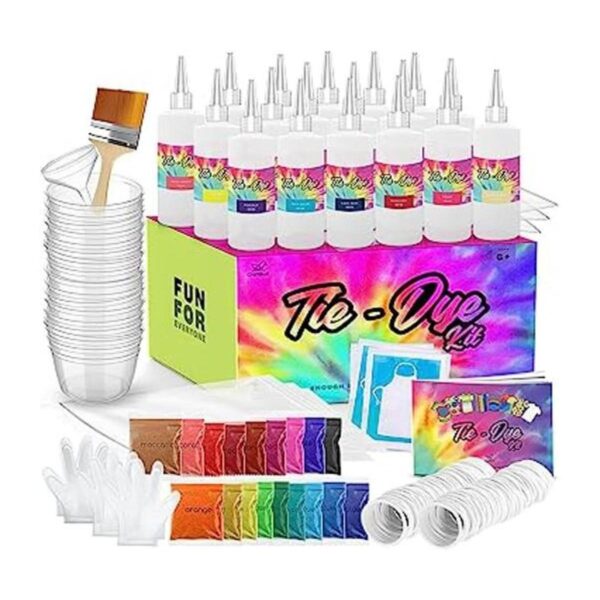 CraftBud Kit de teñido anudado para niños y adultos 197