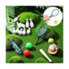 Juego de 23 piezas para casa de muñecas en miniatura mini_3