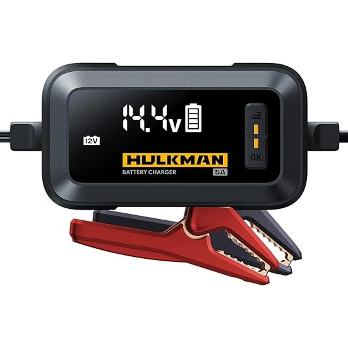 HULKMAN Sigma Cargador y mantenedor de batería