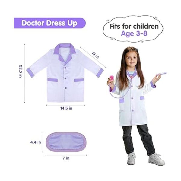 GIFTINBOX Kit de doctor para niños kit de doctores