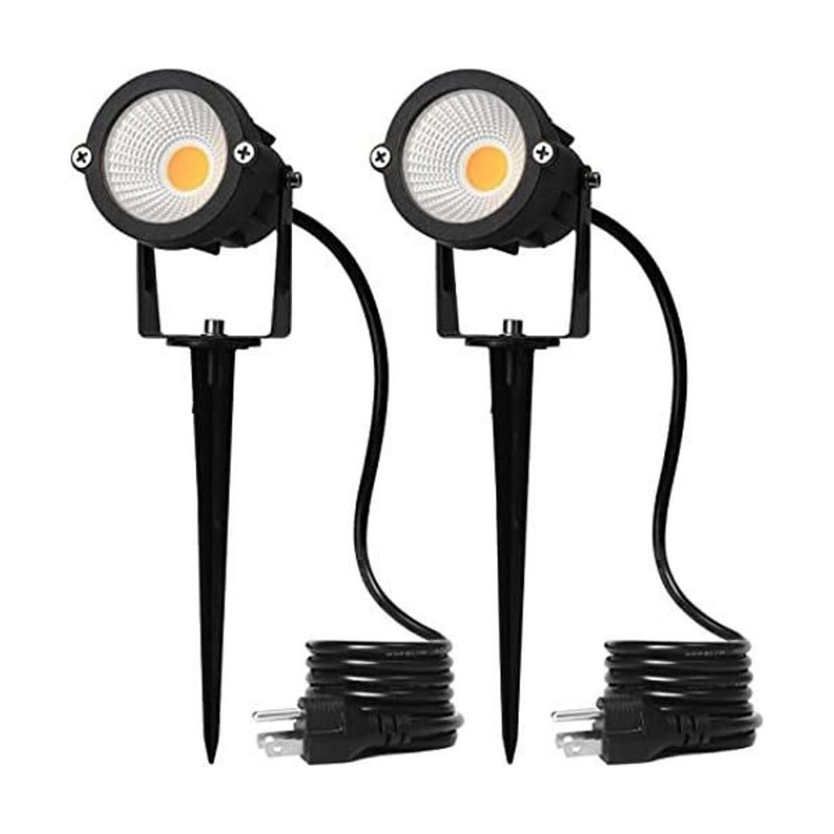 ELEGLO Iluminación LED de paisaje de 120 V foco LED de