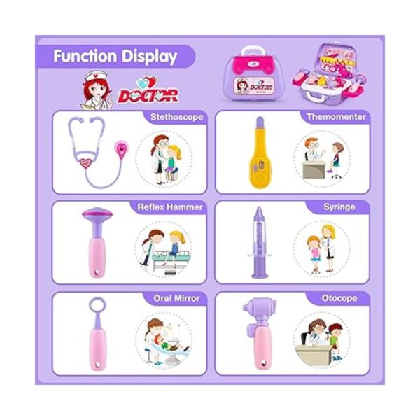 GIFTINBOX Kit de doctor para niños kit de doctores