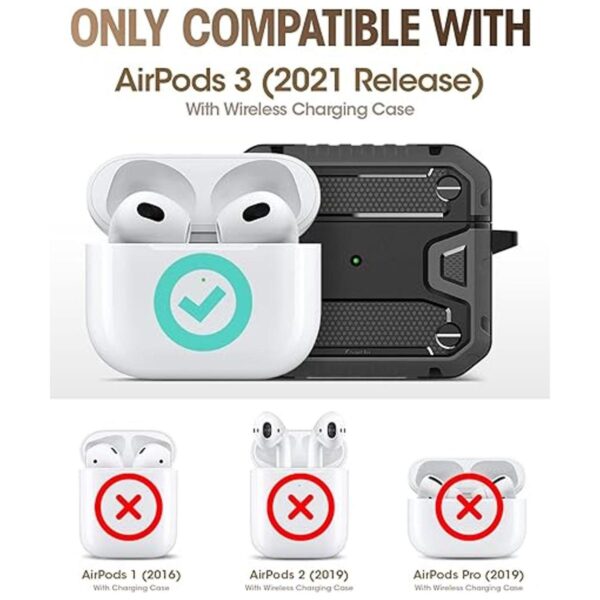 Koaichi Compatible con AirPods de 3 generación 2021