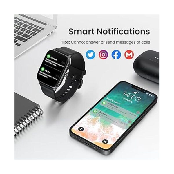 HAYLOU Reloj inteligente para teléfonos Android iOS_5